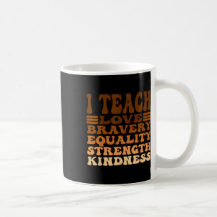 Celebrate Black History Month I Teach Black Histor Coffee Mug