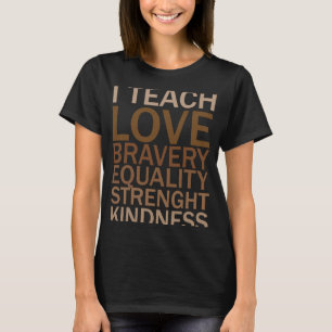 Celebrate Black History Month I Teach Black Histor T-Shirt