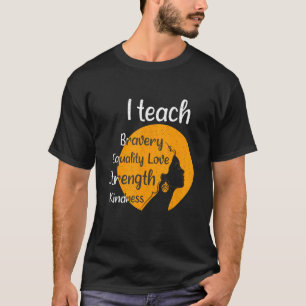 Celebrate Black History Month I Teach Black Histor T-Shirt