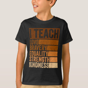 Celebrate Black History Month I Teach Black Histor T-Shirt
