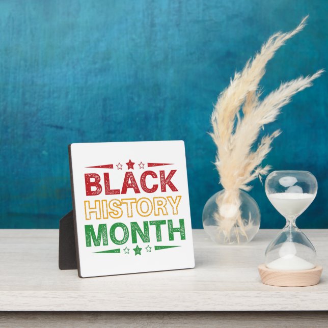 Celebrate Black History Month, Juneteenth Plaque (Insitu)
