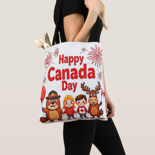 Celebrate Canada Joy Tote Bag