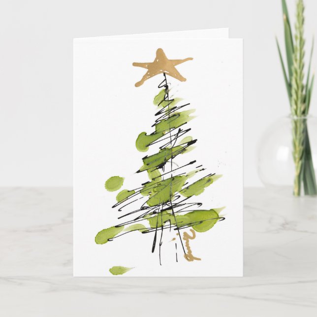 Celebrate Christmas Love Blank Card (Front)