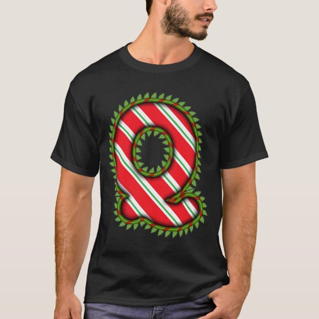 Celebrate Christmas with the letters of your favou T-Shirt (Front)