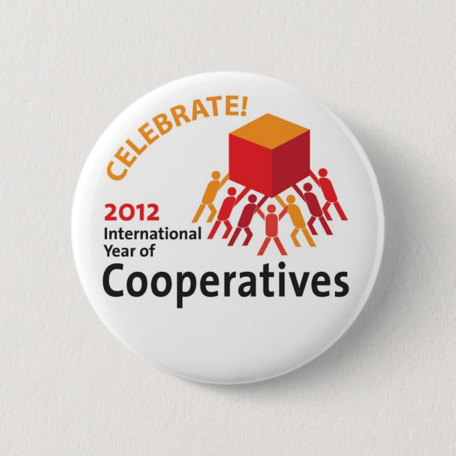 Celebrate Cooperatives 2 Inch Round Button (Front)