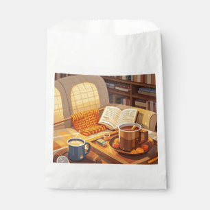 Celebrate cozy nights knitted blanket and warm favour bag