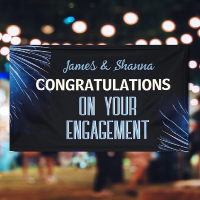 Celebrate! Custom Engagement party  Banner (Creator Uploaded)