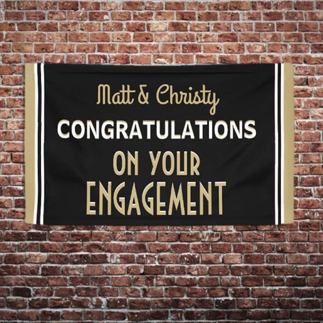Celebrate! Custom Engagment party  Banner (Creator Uploaded)