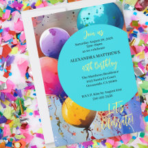 Celebrate! Custom Text Any Occasion