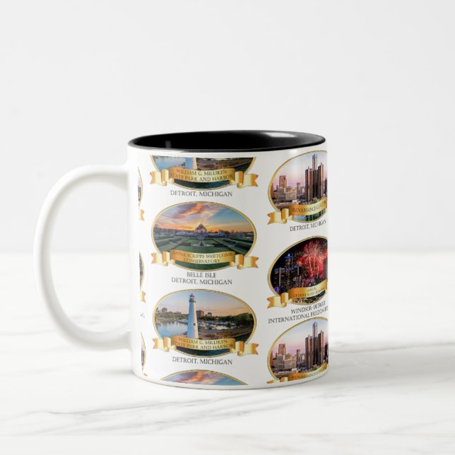 Celebrate Detroit Mug (Left)