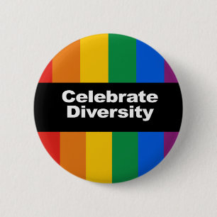 Celebrate Diversity 2 Inch Round Button