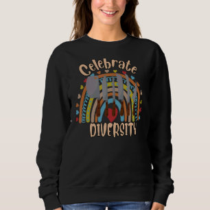 Celebrate Diversity Cooking Humour Saying Sweatshirt