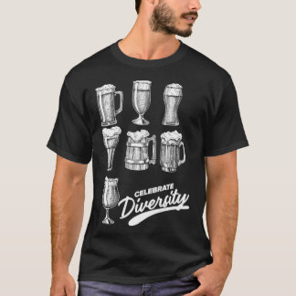 Celebrate Diversity Craft Beer T-Shirt