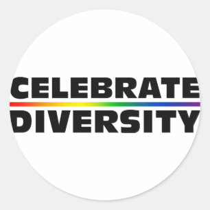 Celebrate Diversity Sticker