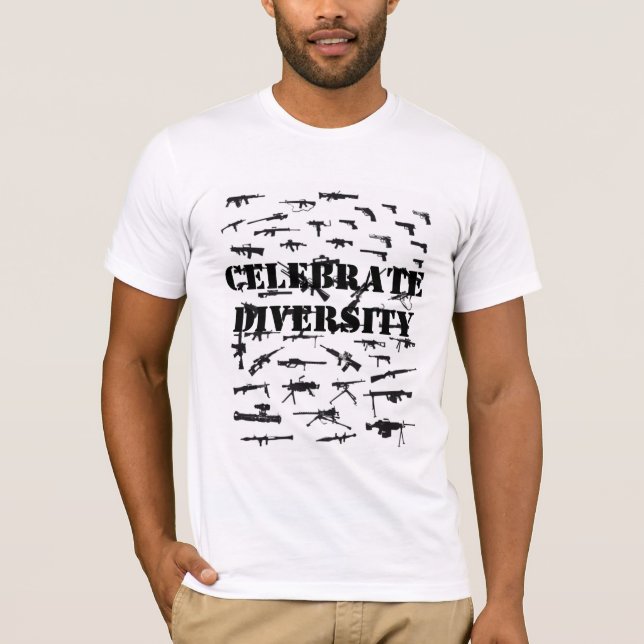 CELEBRATE DIVERSITY T-Shirt (Front)