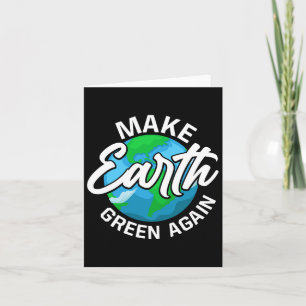 Celebrate Earth Day Environmental Protection Natur Card