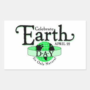 Celebrate Earth Day Sticker