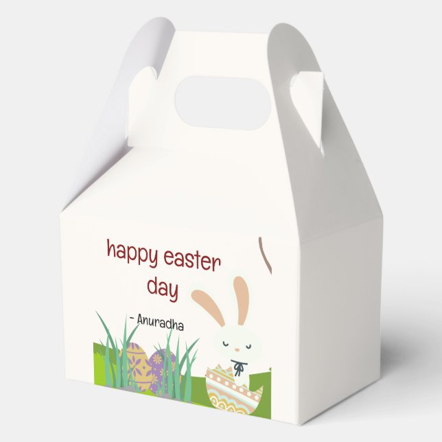Celebrate Easter: A Day of Joy and Renewal Favor Box (Front)