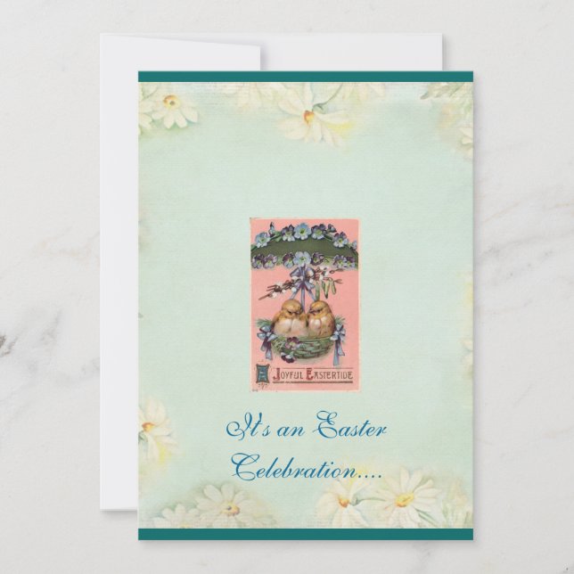 Celebrate Easter invitation (Front)