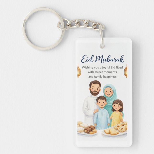 Celebrate Eid with This Unique Medal Keychain (Front)