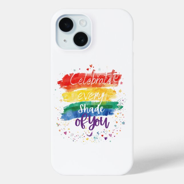 Celebrate Every Shade of You Design Case-Mate iPhone Case (Back)