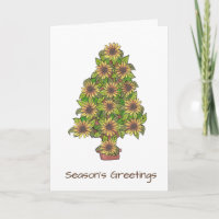 Celebrate Everything Sunflowers Holiday Card