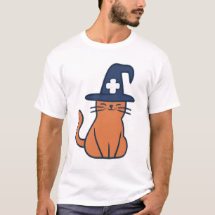 Celebrate Fall with a Feline Twist - One Spooky Nu T-Shirt