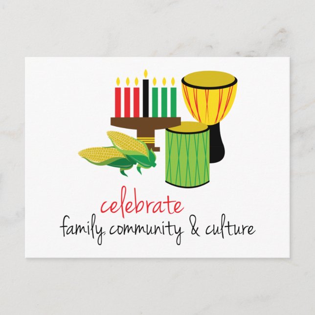 Celebrate Family Postcard (Front)