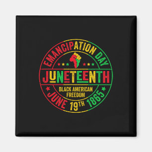 Celebrate Freedom 1865 African American Men Women  Magnet