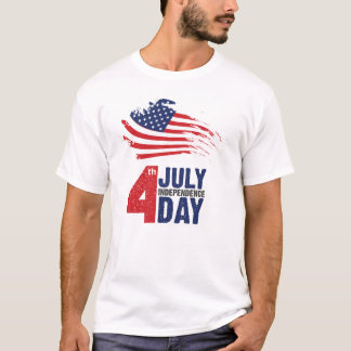 Celebrate Freedom in Style: Patriotic 4th of July  T-Shirt