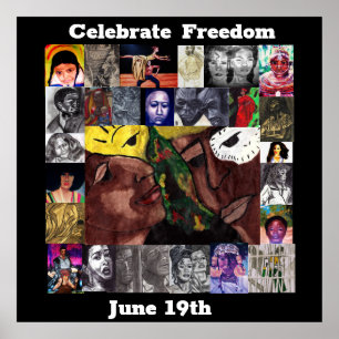 CELEBRATE FREEDOM JUNE 19TH POSTER