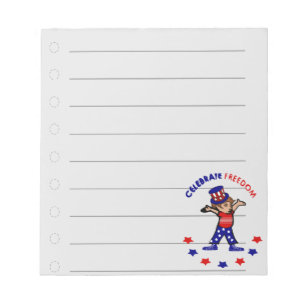 Celebrate Freedom  Notepad
