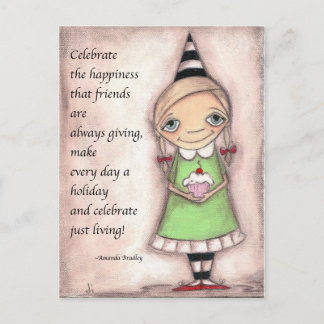 Celebrate Friends - Postcard