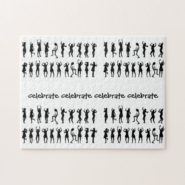 celebrate fun flower photo art jigsaw puzzle (Horizontal)