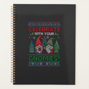 Celebrate Gnomies Christmas Gnomes Trees Reindeer Planner