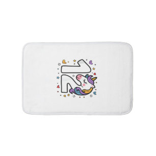 Celebrate Happy 12 Year's Birthday Party For Girl Bath Mat