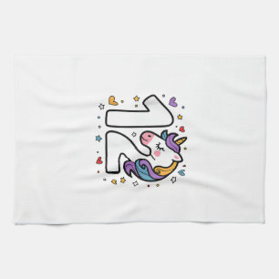 Celebrate Happy 12 Year's Birthday Party For Girl Kitchen Towel