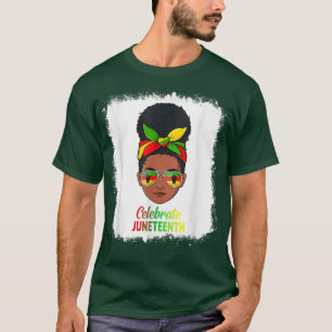 Celebrate Happy Juneteenth Day 2022 Free Ish Girl T-Shirt
