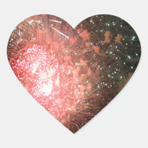 CELEBRATE! HEART STICKER