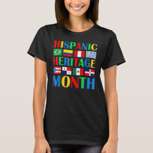 Celebrate Hispanic Heritage Month Celebrar T-Shirt