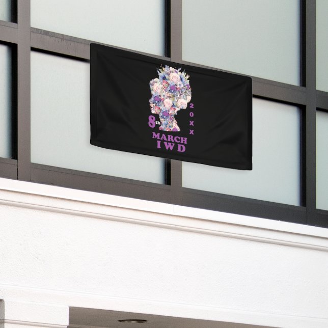  Celebrate International Women's Day 2025 Banner (Outside Building)