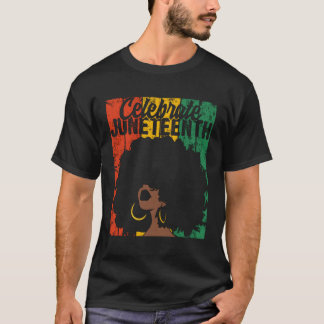 Celebrate Junenth African Colours T-Shirt