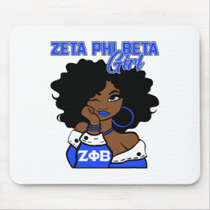 Celebrate Juneteenth Finer Girls 1920 Zeta Beta Li Mouse Pad