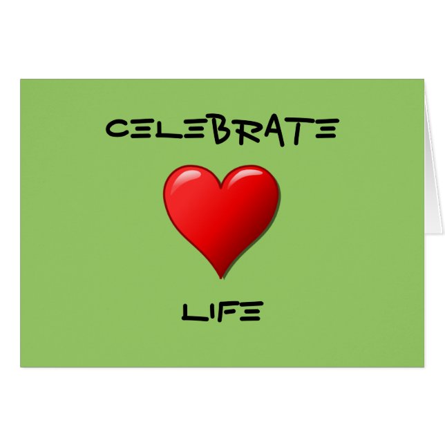 Celebrate Life (Front Horizontal)