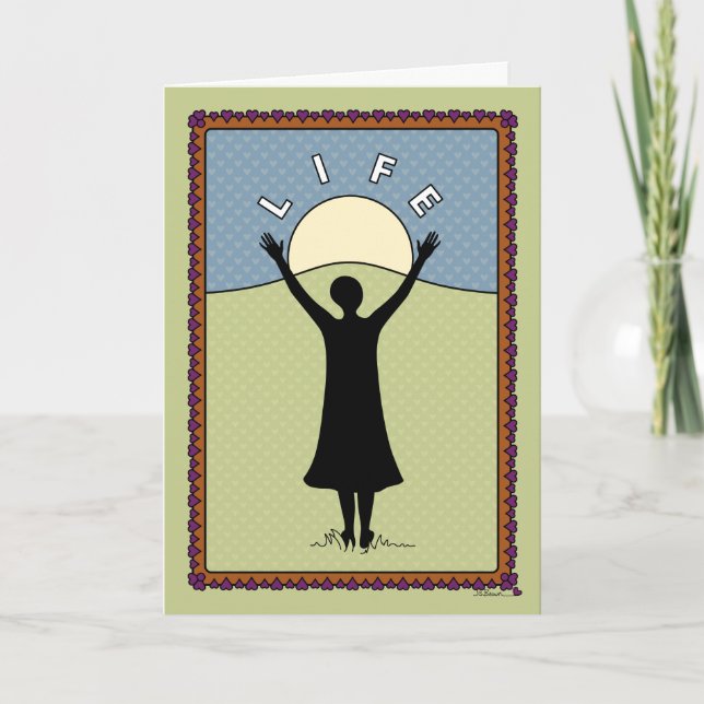 Celebrate Life A_Greeting Card (Front)