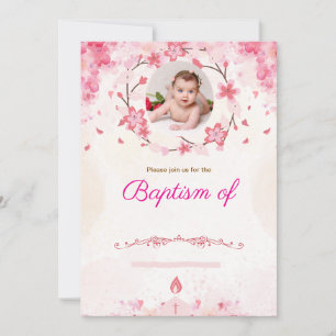 Celebrate Life and Faith with a Special Baptism Invitation