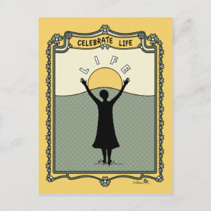 Celebrate Life C_ Postcard