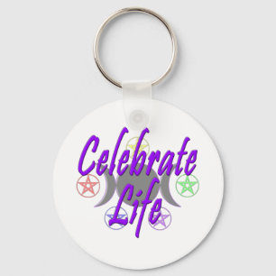 Celebrate Life Keychain
