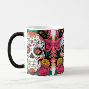 Celebrate Life Sugar Skull Magic Mug