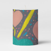 Celebrate Love Pillar Candle